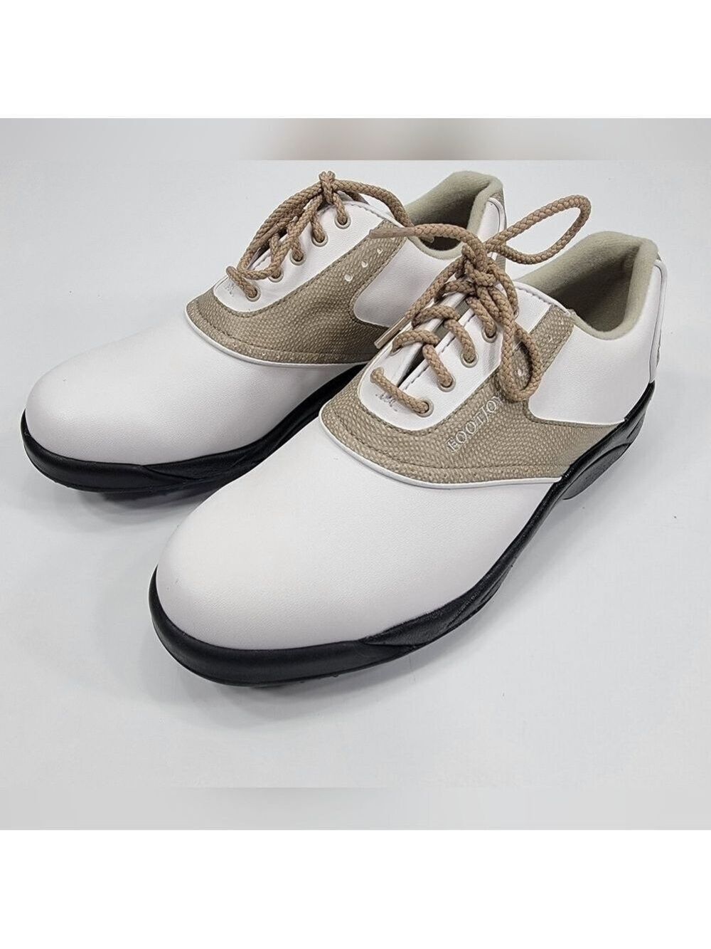 FootJoy Womens GreenJoys Saddle Oxford Golf Shoes Cleats Size 9 M 48401 New